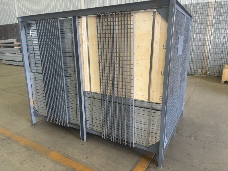 Custom trench drain grate fabricated to drawing with cut-outs
