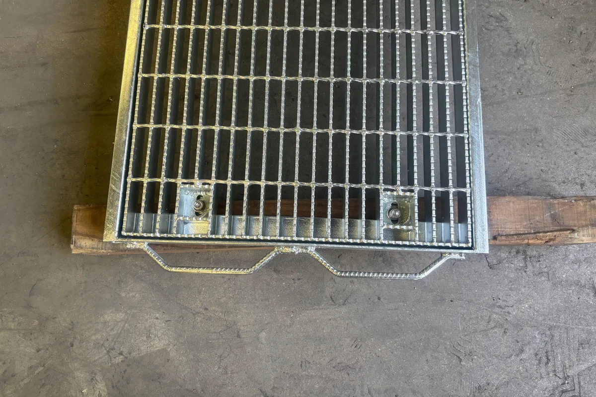 Custom Framed Trench Cover Grating